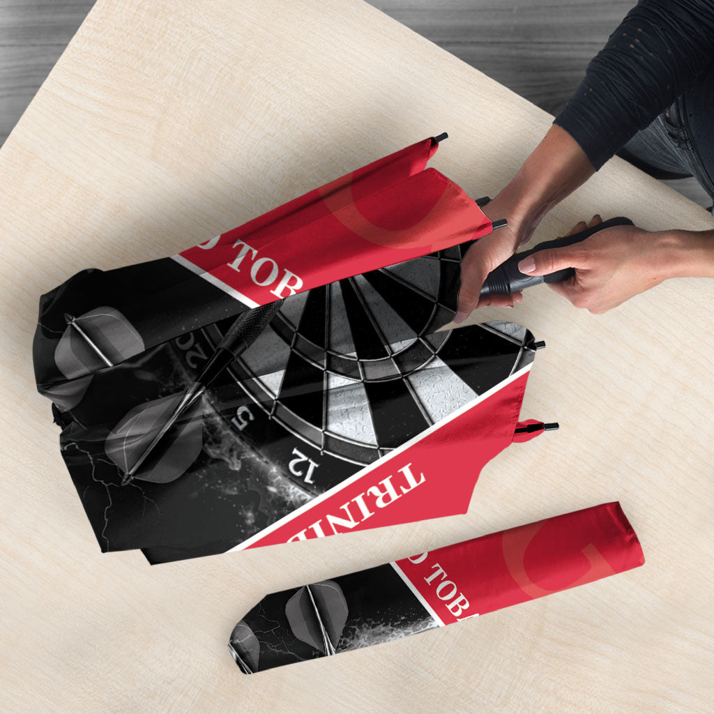 Personalized Trinidad And Tobago Darts Umbrella Sporty Style
