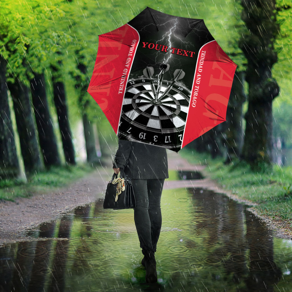 Personalized Trinidad And Tobago Darts Umbrella Sporty Style