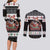 South Africa Christmas Couples Matching Long Sleeve Bodycon Dress and Long Sleeve Button Shirt Hip Hop Santa Claus LT05 - Wonder Print Shop