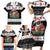 South Africa Christmas Family Matching Short Sleeve Bodycon Dress and Hawaiian Shirt Hip Hop Santa Claus LT05 - Wonder Print Shop