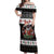 South Africa Christmas Off Shoulder Maxi Dress Hip Hop Santa Claus LT05 - Wonder Print Shop