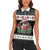 South Africa Christmas Women Sleeveless Polo Shirt Hip Hop Santa Claus LT05 - Wonder Print Shop