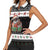 South Africa Christmas Women Sleeveless Polo Shirt Hip Hop Santa Claus LT05 - Wonder Print Shop