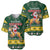 South Africa Christmas Baseball Jersey Funny Santa Riding Springbok LT05 - Wonder Print Shop