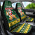 South Africa Christmas Car Seat Cover Funny Santa Riding Springbok LT05 - Wonder Print Shop