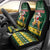 South Africa Christmas Car Seat Cover Funny Santa Riding Springbok LT05 - Wonder Print Shop