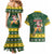 South Africa Christmas Couples Matching Mermaid Dress and Hawaiian Shirt Funny Santa Riding Springbok LT05 - Wonder Print Shop