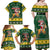 South Africa Christmas Family Matching Off Shoulder Maxi Dress and Hawaiian Shirt Funny Santa Riding Springbok LT05 - Wonder Print Shop