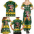 South Africa Christmas Family Matching Summer Maxi Dress and Hawaiian Shirt Funny Santa Riding Springbok LT05 - Wonder Print Shop