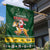 South Africa Christmas Garden Flag Funny Santa Riding Springbok LT05 - Wonder Print Shop