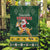 South Africa Christmas Garden Flag Funny Santa Riding Springbok LT05 - Wonder Print Shop