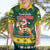 South Africa Christmas Hawaiian Shirt Funny Santa Riding Springbok LT05 - Wonder Print Shop