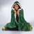 South Africa Christmas Hooded Blanket Funny Santa Riding Springbok