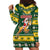 South Africa Christmas Hoodie Dress Funny Santa Riding Springbok LT05 - Wonder Print Shop