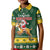 South Africa Christmas Kid Polo Shirt Funny Santa Riding Springbok LT05 - Wonder Print Shop