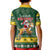 South Africa Christmas Kid Polo Shirt Funny Santa Riding Springbok LT05 - Wonder Print Shop