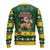 South Africa Christmas Ugly Christmas Sweater Funny Santa Riding Springbok LT05 - Wonder Print Shop