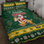 South Africa Christmas Quilt Bed Set Funny Santa Riding Springbok LT05 - Wonder Print Shop