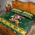 South Africa Christmas Quilt Bed Set Funny Santa Riding Springbok LT05 - Wonder Print Shop