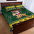 South Africa Christmas Quilt Bed Set Funny Santa Riding Springbok LT05 - Wonder Print Shop