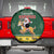 South Africa Christmas Spare Tire Cover Funny Santa Riding Springbok LT05 - Wonder Print Shop