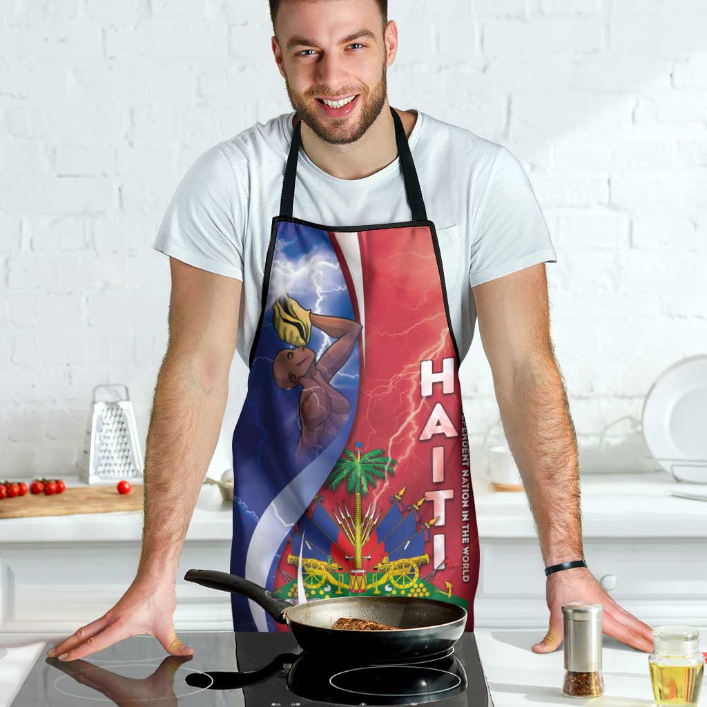 Haiti Independence Day Apron The First Black Independent Nation - Wonder Print Shop