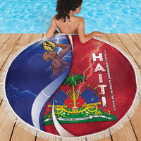 Haiti Independence Day Beach Blanket The First Black Independent Nation - Wonder Print Shop
