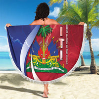 Haiti Independence Day Beach Blanket The First Black Independent Nation - Wonder Print Shop