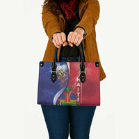Haiti Independence Day Leather Bag The First Black Independent Nation - Wonder Print Shop