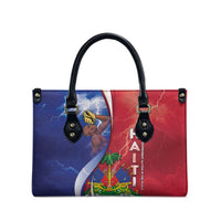 Haiti Independence Day Leather Bag The First Black Independent Nation - Wonder Print Shop