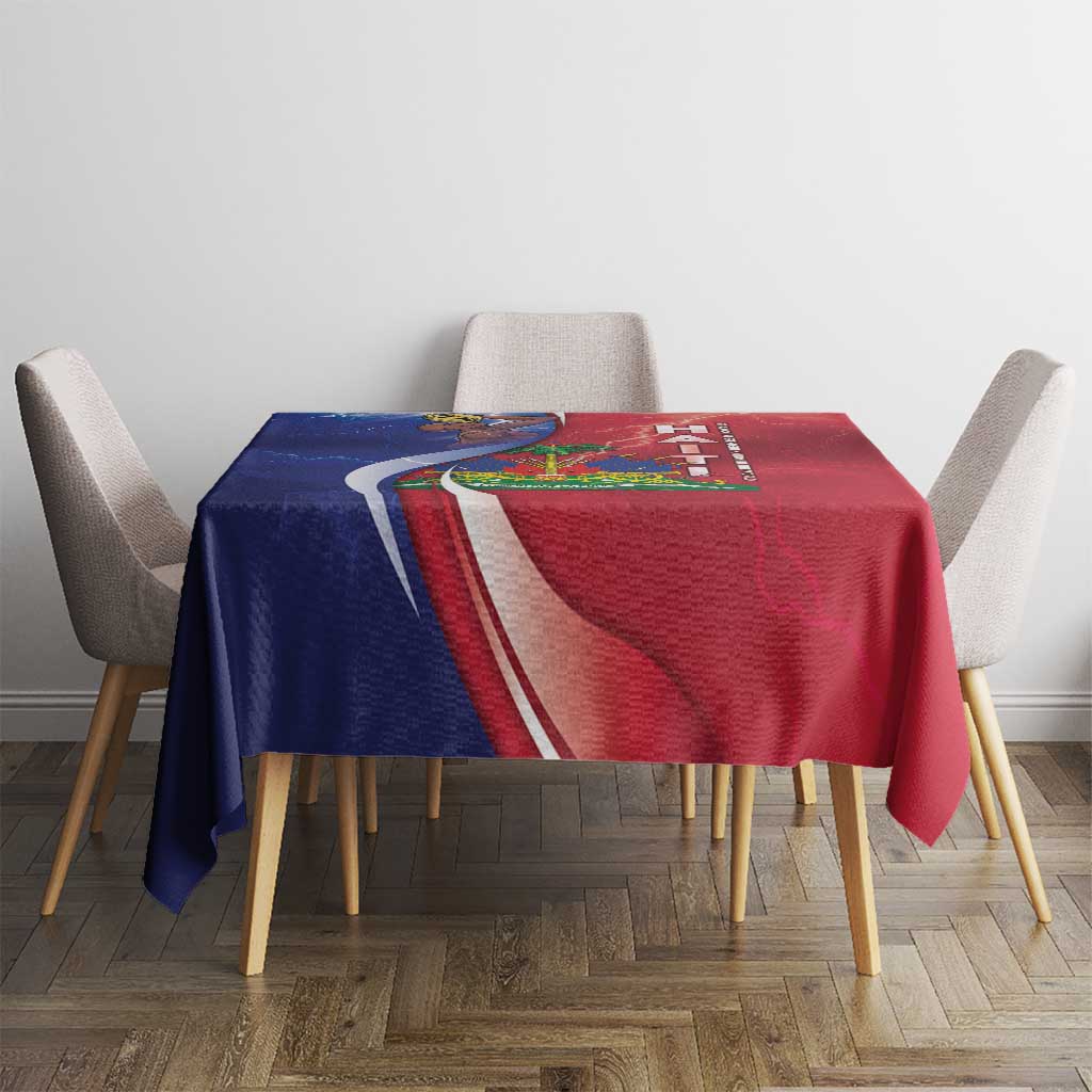 Haiti Independence Day Tablecloth The First Black Independent Nation - Wonder Print Shop