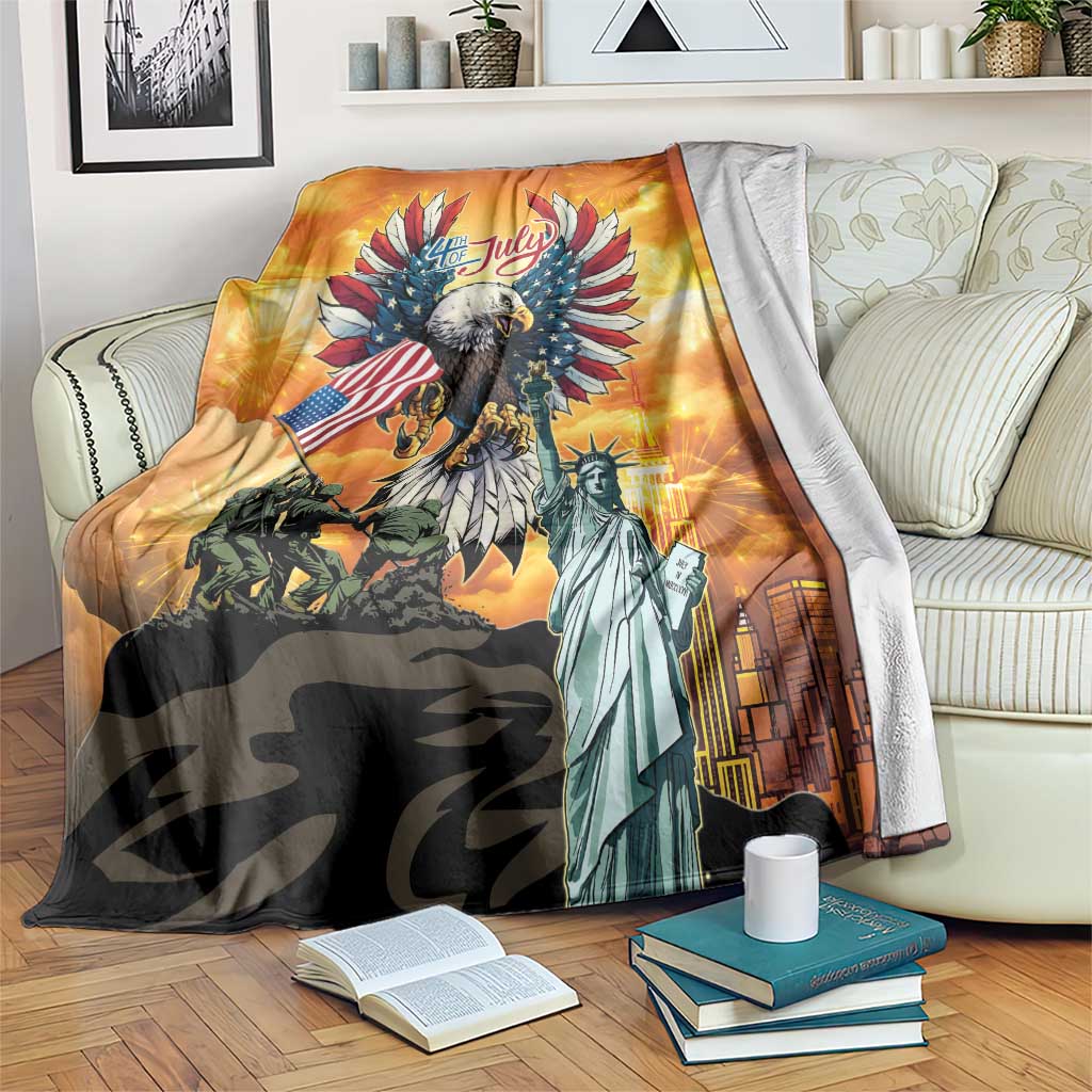 United States Fourth Of July Blanket Happy Independence Day