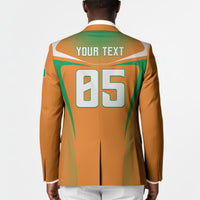 Custom Ivory Coast Football 2026 Blazer Go Les Elephants