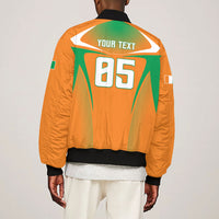 Custom Ivory Coast Football 2026 Bomber Jacket Go Les Elephants