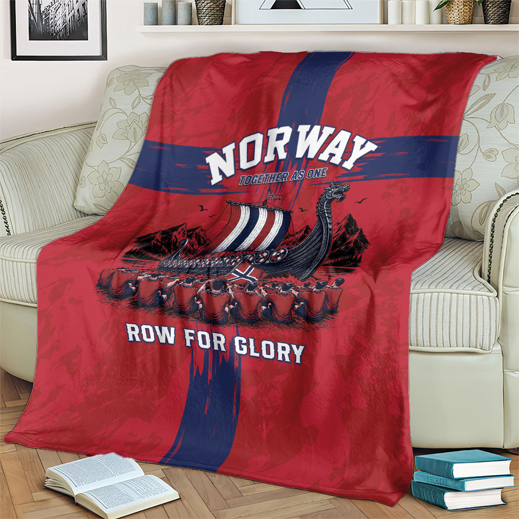 Norge Football 2026 Blanket Row For Glory