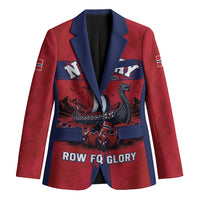 Custom Norge Football 2026 Blazer Row For Glory