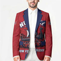 Custom Norge Football 2026 Blazer Row For Glory
