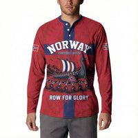 Custom Norge Football 2026 Button Sweatshirt Row For Glory