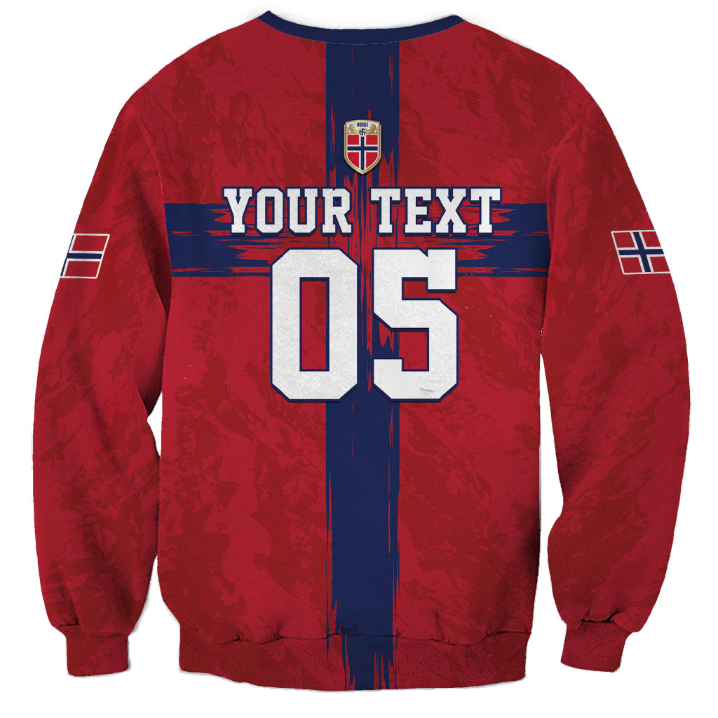 Custom Norge Football 2026 Sweatshirt Row For Glory
