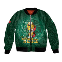 Custom Mexican Soccer 2026 Bomber Jacket Viva Mexico