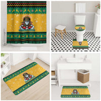 Jamaica Christmas Bathroom Set Have Ah Irie Irie Christmas - Wonder Print Shop
