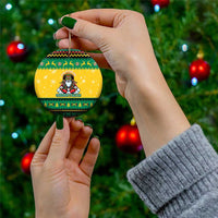 Jamaica Christmas Ceramic Ornament Have Ah Irie Irie Christmas - Wonder Print Shop