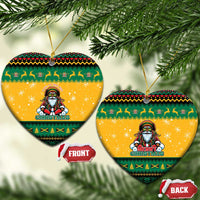 Jamaica Christmas Ceramic Ornament Have Ah Irie Irie Christmas - Wonder Print Shop