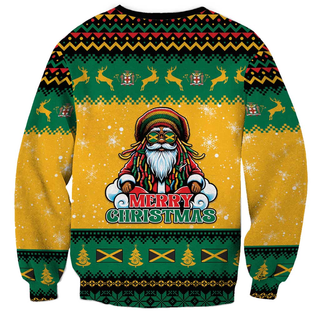 Jamaica Christmas Sweatshirt Have Ah Irie Irie Christmas - Wonder Print Shop