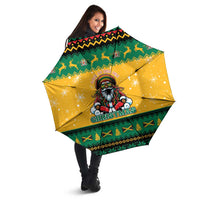 Jamaica Christmas Umbrella Have Ah Irie Irie Christmas - Wonder Print Shop