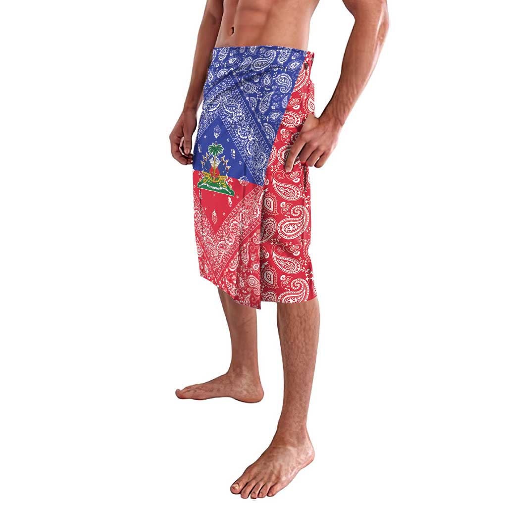 Haiti Paisley Lavalava Haitian Flag Bandana Style - Wonder Print Shop