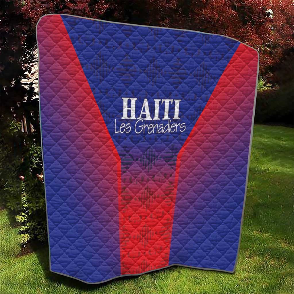 Haiti Football Quilt Sporty Style - Wonder Print Shop
