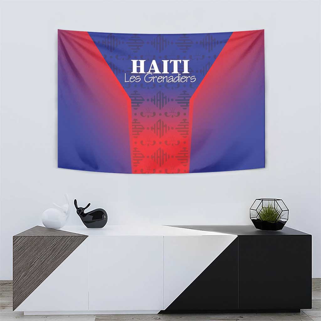 Haiti Football Tapestry Sporty Style - Wonder Print Shop
