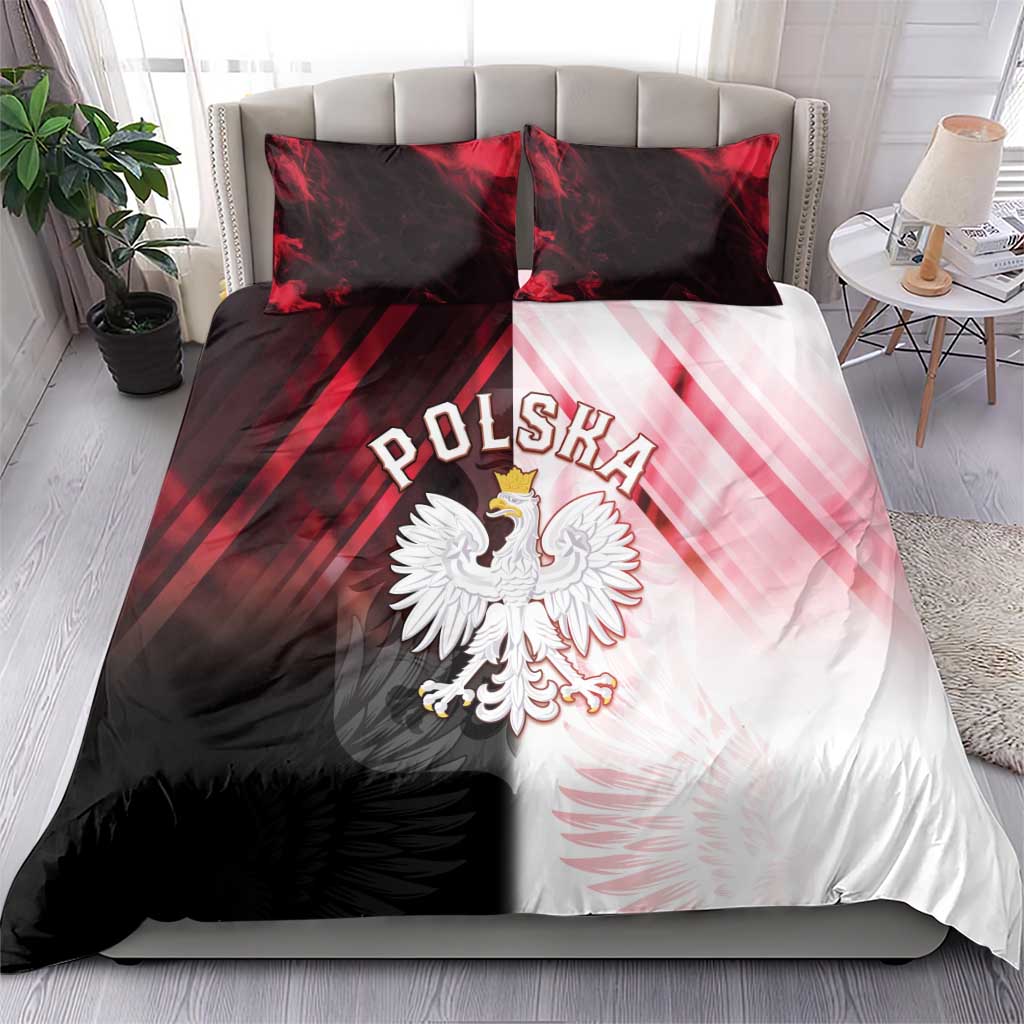 Poland Crowned Eagle Bedding Set Special Style - Wonder Print Shop