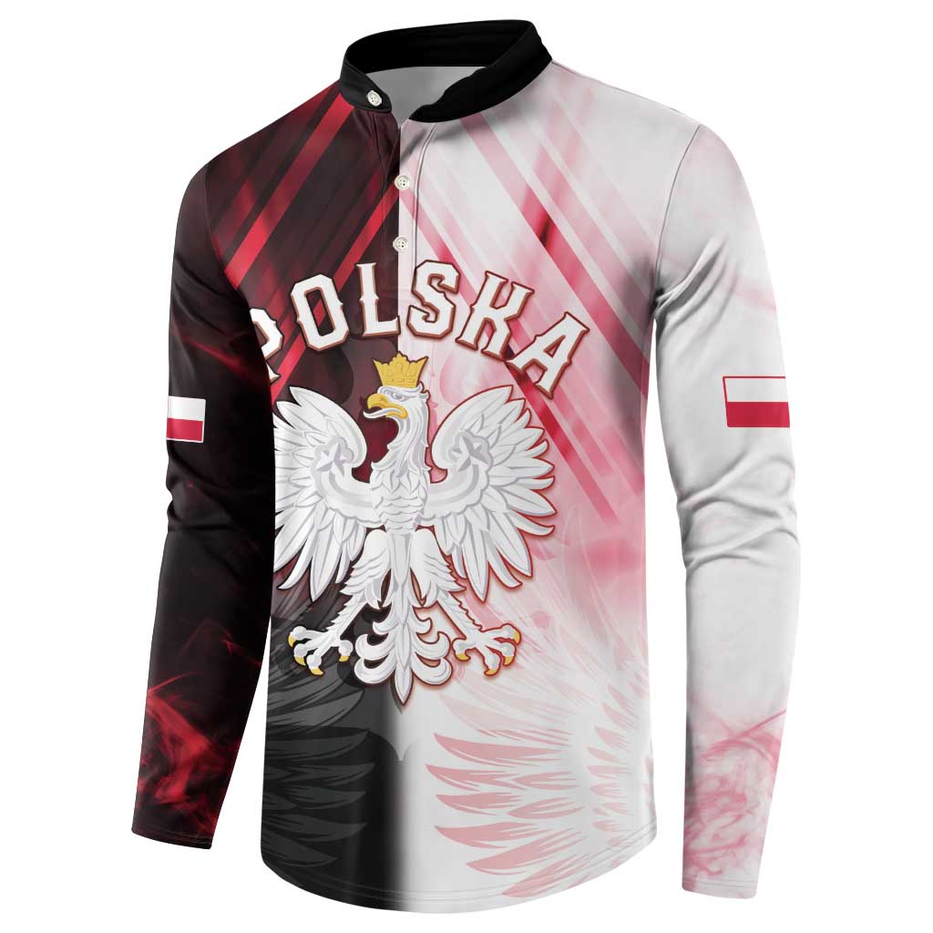 Personalized Poland Crowned Eagle Button Sweatshirt Special Style - Wonder Print Shop